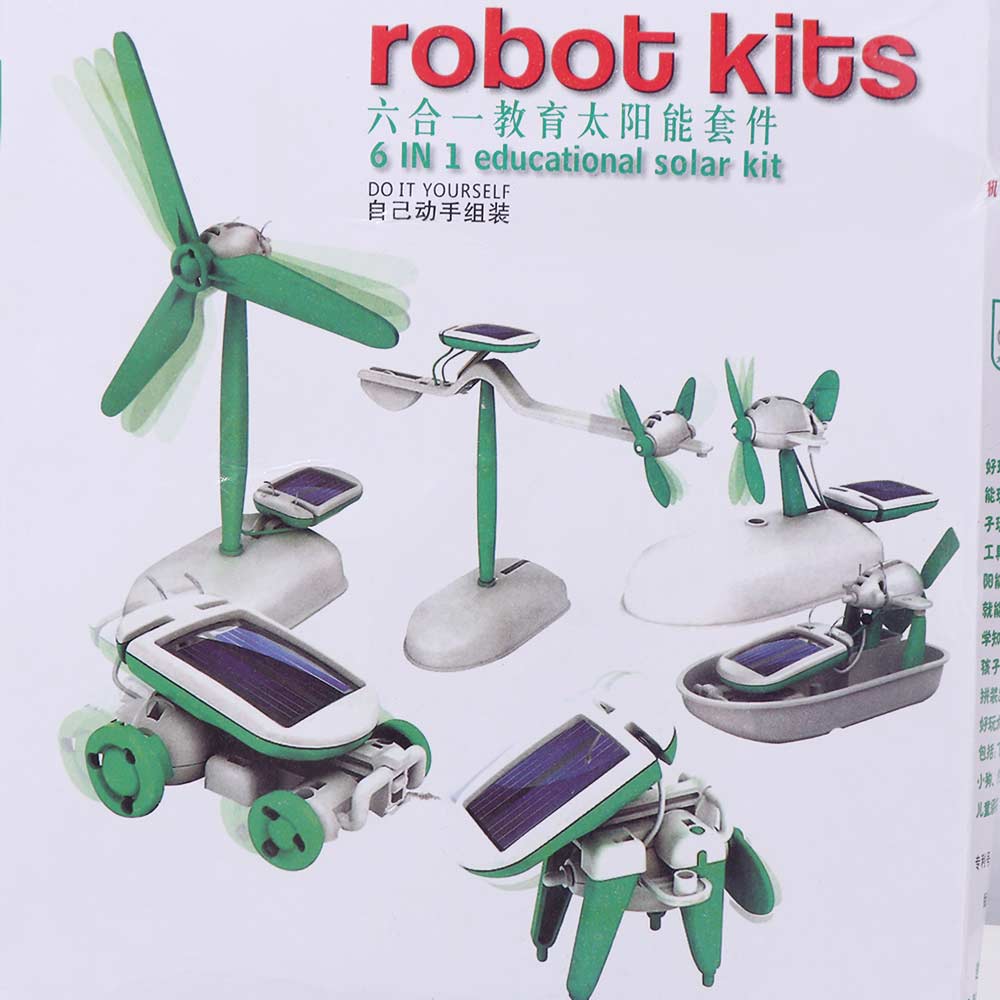 Renewable Energy Lab - 6-in-1 Solar-Roboter für erneuerbare Energien –