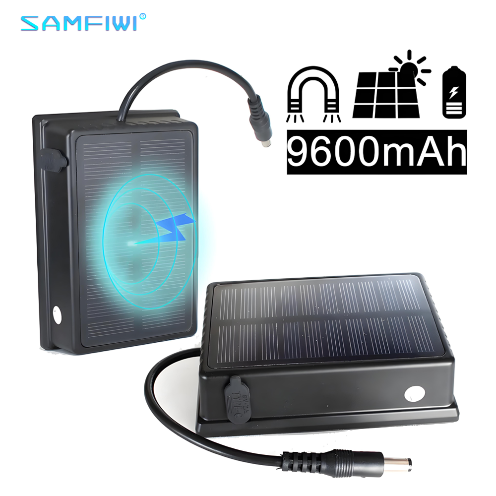 Renewable Energy Sources - Magnetische Solar-Powerbank, wasserdicht, lange Akkulaufzeit, für