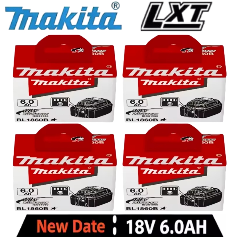 Renewable Energy Sources - 100 % Original-Makita-18-V-Akku, 6,0 Ah, wiederaufladbarer