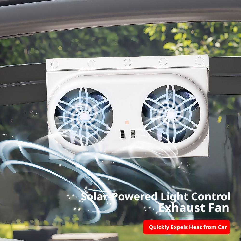 Dual-Lüfter Solar-Autokühler m – Renewable Energy Fan Bewertung und Preis