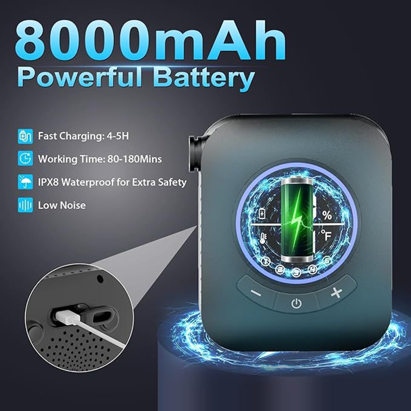 Camping-Dusche, 3,6 V, 8000 mA – Renewable Energy Sources Bewertung und Preis