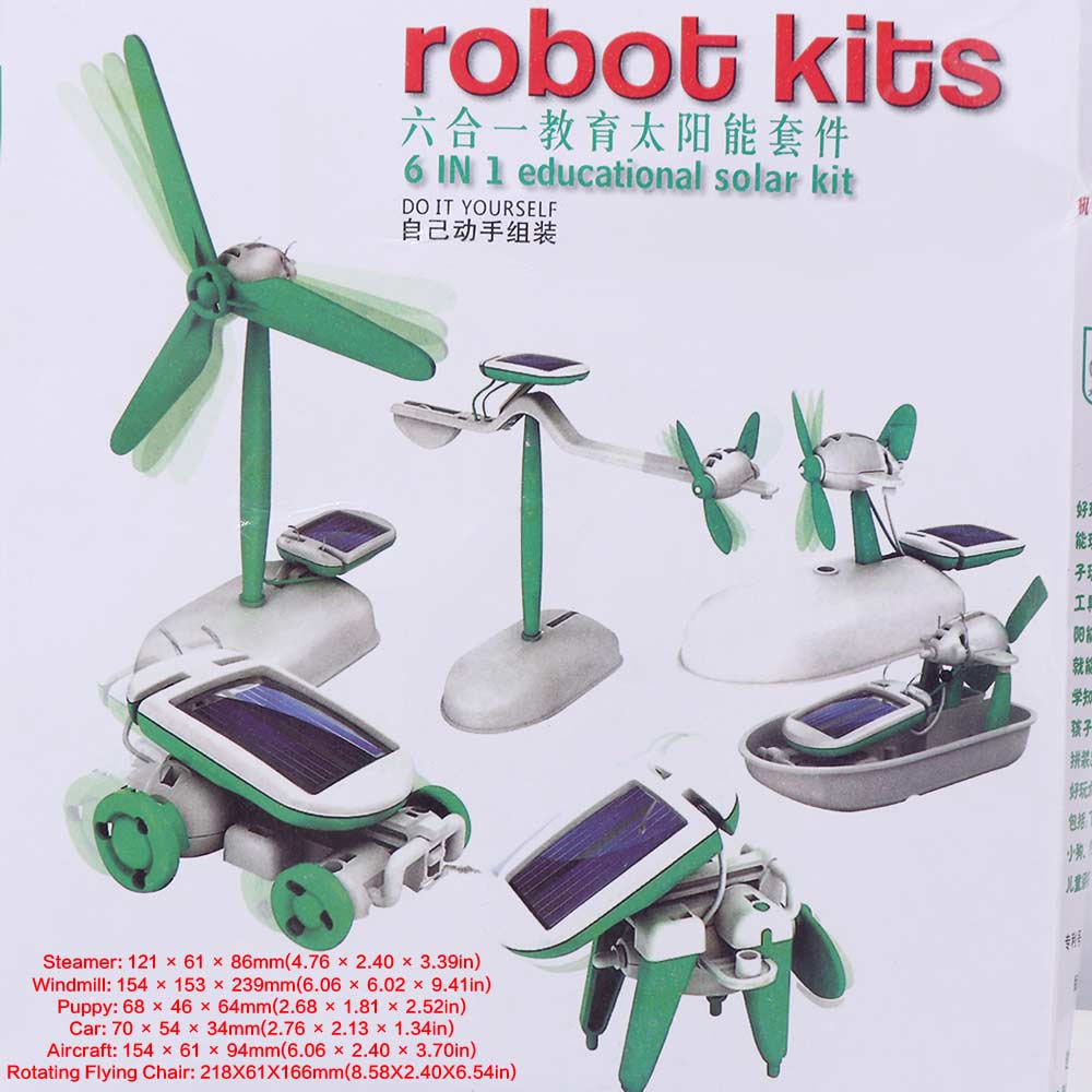 6-in-1 Solar-Roboter für erneu – Renewable Energy Lab Bewertung und Preis
