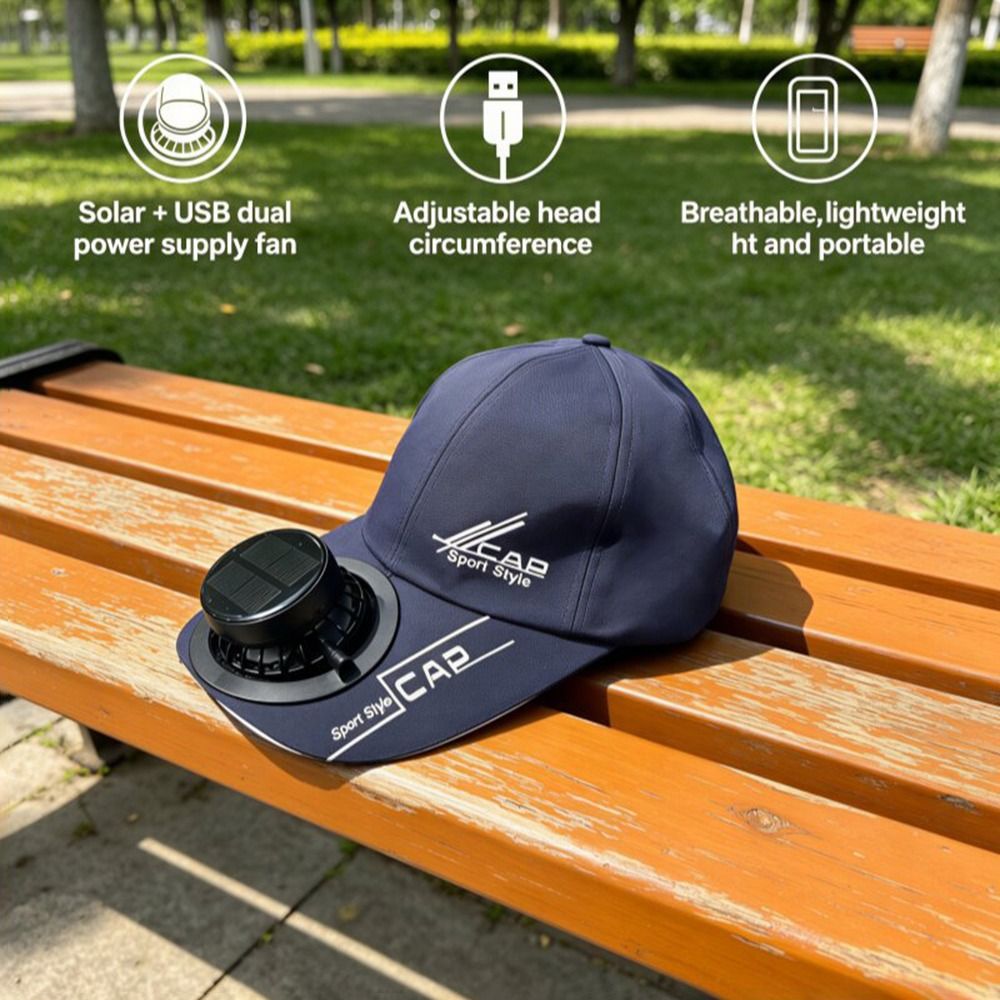 Modischer Atmungsaktiver Solar – Renewable Energy Fan Bewertung und Preis