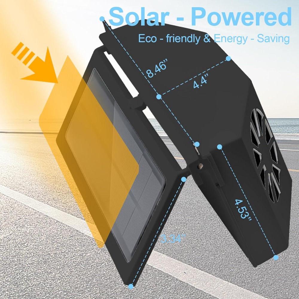 3-Kopf-Auto-Abluftventilator,  – Renewable Energy Fan Bewertung und Preis